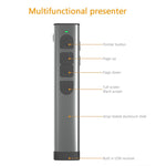 Doosl DSIT032 Presentatore wireless da 2,4 GHz Rappresentazione clicker PowerPoint Telecomando Puntatore laser verde, Distanza di controllo: 100 m, Green Laser