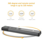 Puntatore laser rosso DOOSL DSIT036 2.4GHz Wireless Presenter PowerPoint Clicker, Red Laser