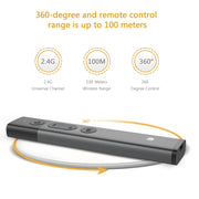 Puntatore laser rosso DOOSL DSIT036 2.4GHz Wireless Presenter PowerPoint Clicker, Red Laser