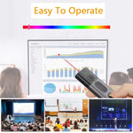 Puntatore laser rosso DOOSL DSIT036 2.4GHz Wireless Presenter PowerPoint Clicker, Red Laser