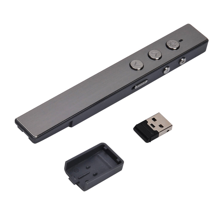 PR-20 Presentatore wireless PowerPoint PPT Clicker Presentazione Penna telecomandata Puntatore laser Flip Pen con funzione Air Mouse, Laser Pointer Flip Pen