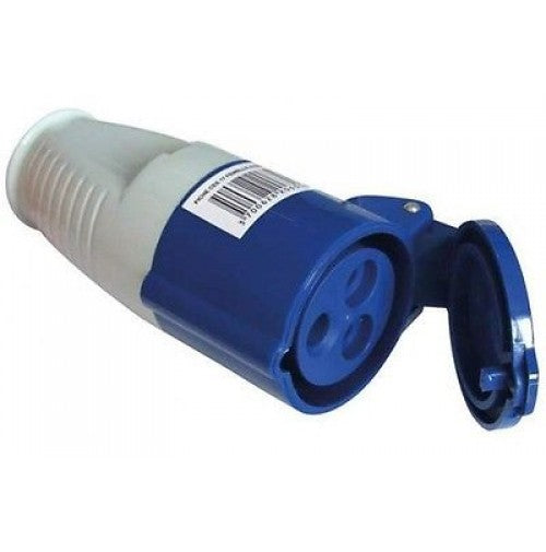 Presa volante industriale 220-250V IP44 3 poli - 2P+T 32A