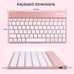 Tastiera Bluetooth con custodia in pelle per iPad 9,7"