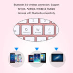 Tastiera Bluetooth con custodia in pelle per iPad 9,7"