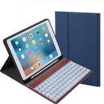 Tastiera Bluetooth con custodia in pelle per iPad 9,7"