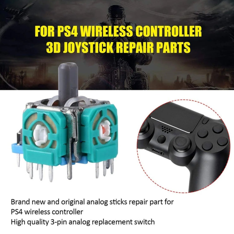 For PS4 Controller 3D Analog Joystick, 3D Joystick Stick