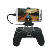 DOBE TP4-016 Supporto per morsetto OTG per smartphone per controller di gioco Sony PS4, adatto per telefoni fino a 6 pollici, TP4-016