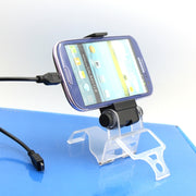 DOBE TP4-016 Supporto per morsetto OTG per smartphone per controller di gioco Sony PS4, adatto per telefoni fino a 6 pollici, TP4-016