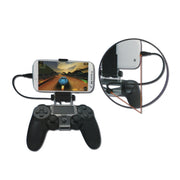 DOBE TP4-016 Supporto per morsetto OTG per smartphone per controller di gioco Sony PS4, adatto per telefoni fino a 6 pollici, TP4-016