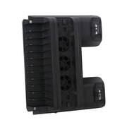 DOBE TP4-882 Ventola di raffreddamento per console di gioco 3 in 1 + Slot di archiviazione per giochi + Dock di ricarica per controller di gioco per Sony PS4 / PS4 Pro / PS4 Slim, For PS4 / PS4 Pro / PS4 Slim