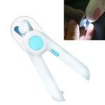 Tagliaunghie con luce LED per cani e gatti Pink Blue