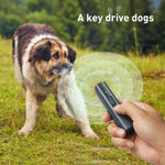 Repellente ad ultrasuoni per cani con torcia UV N11