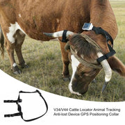 Set di localizzatore di bestiame V34/V44 Set di collari di posizionamento GPS per dispositivo anti-smarrimento degli animali, For Cattle