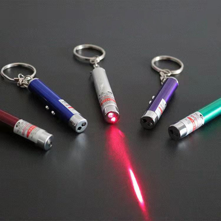 Penna laser divertente LED Red Point Fancy Cat