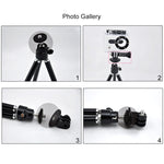 Adattatore per treppiede per fotocamera PULUZ per fotocamere PULUZ Action Sports Jaws Flex Clamp Mount per GoPro Hero11 Nero / HERO10 Nero /9 Nero /8 Nero /7 /6 /5 /5 Sessione /4 Sessione /4 /3+ /3 /2 /1, DJI Osmo Action e altre action cam             ...