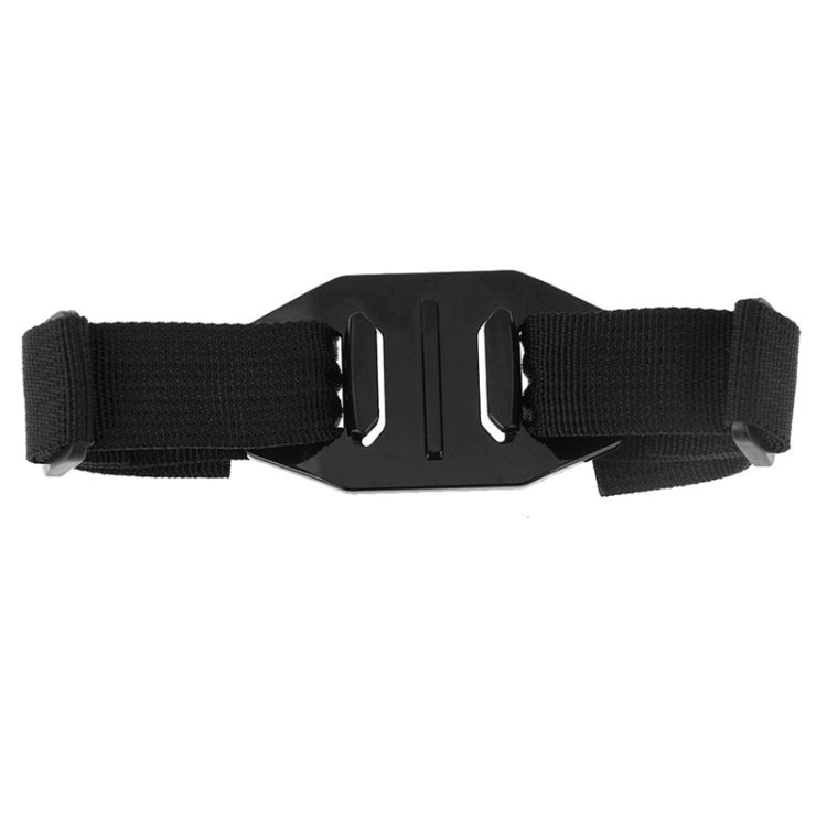 PULUZ Supporto per cinturino regolabile per casco per GoPro Hero11 Black / HERO10 Black / HERO9 Black / HERO8 Black / HERO7 /6 /5 /5 Session /4 Session /4 /3+ /3 /2 /1, Insta360 ONE R, DJI Osmo Action eAltre action camera, PULUZ