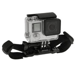 PULUZ Supporto per cinturino regolabile per casco per GoPro Hero11 Black / HERO10 Black / HERO9 Black / HERO8 Black / HERO7 /6 /5 /5 Session /4 Session /4 /3+ /3 /2 /1, Insta360 ONE R, DJI Osmo Action eAltre action camera, PULUZ