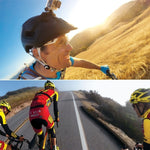 PULUZ Supporto per cinturino regolabile per casco per GoPro Hero11 Black / HERO10 Black / HERO9 Black / HERO8 Black / HERO7 /6 /5 /5 Session /4 Session /4 /3+ /3 /2 /1, Insta360 ONE R, DJI Osmo Action eAltre action camera, PULUZ