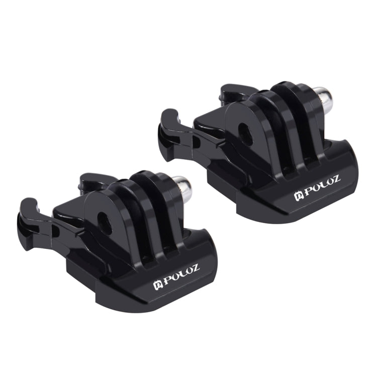 2 pezzi PULUZ fibbia a sgancio rapido per superficie orizzontale per GoPro Hero11 nero / HERO10 nero /9 nero /8 nero /7 /6 /5 /5 sessione /4 sessione /4 /3+ /3 /2 /1, DJI Osmo Action e altroTelecamere d'azione, Quick Release Buckle (2 PCS)