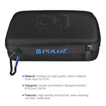 PULUZ Custodia impermeabile da trasporto e da viaggio per GoPro Hero11 Black / HERO10 Black / HERO9 Black / HERO8 Black / HERO7 /6 /5 /5 Session /4 Session /4 /3+ /3 /2 /1, DJI Osmo Action e altre azioniAccessori per fotocamere, dimensioni medie: 23 cm...