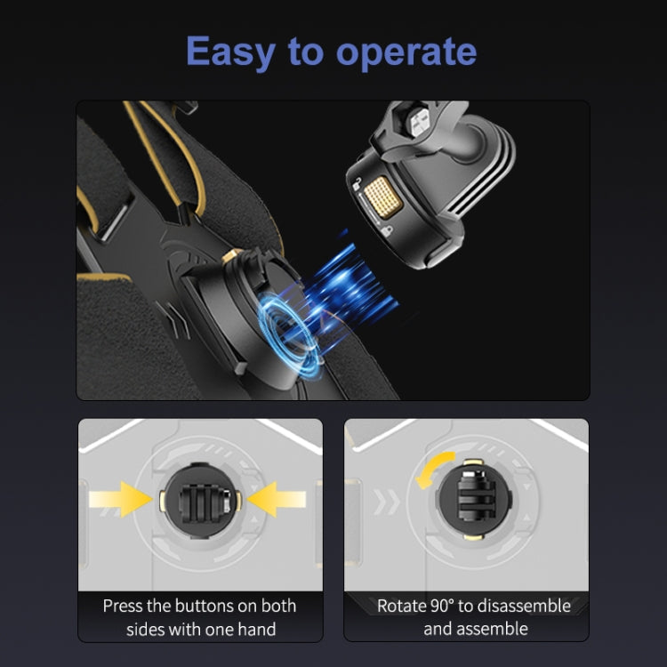 Cintura toracica magnetica con sgancio rapido per action cam