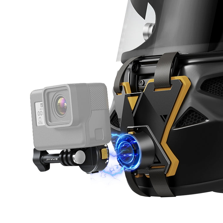 Supporto magnetico cinturino sottogola casco compatibile DJI