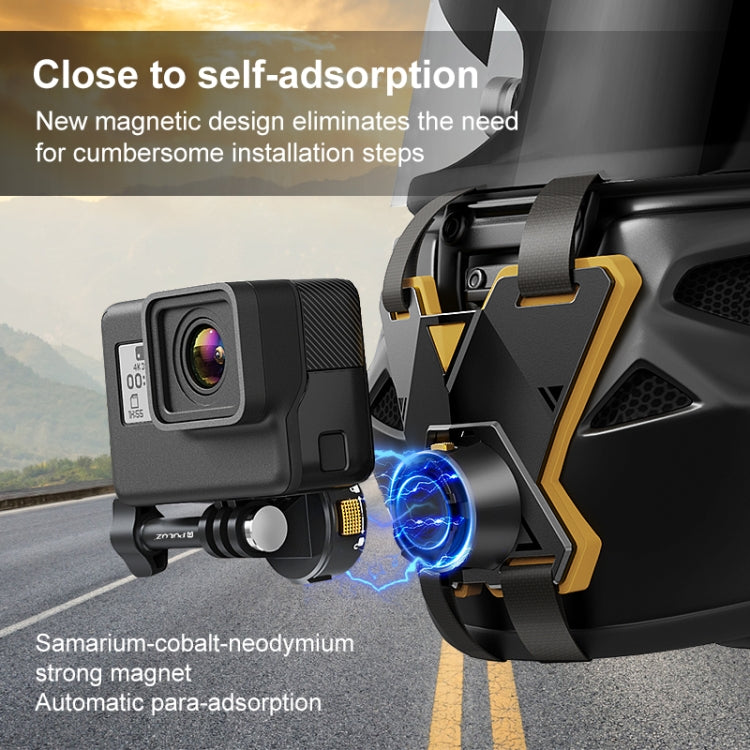 Supporto magnetico cinturino sottogola casco compatibile DJI