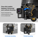 Supporto magnetico cinturino sottogola casco compatibile DJI