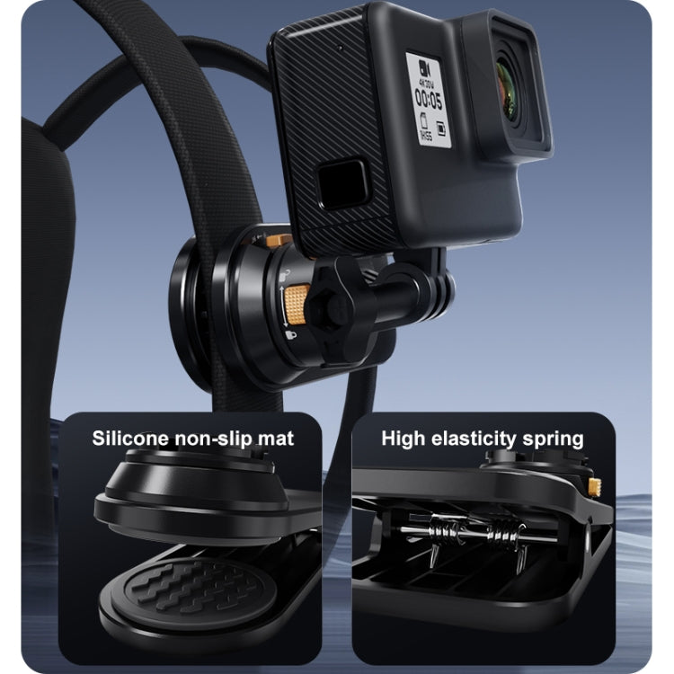 Clip tracolla a sgancio rapido magnetica per zaino compatibile Go