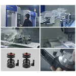 Adattatore per treppiede PULUZ multifunzionale in lega di alluminio con mini testa a sfera, slitta a caldo e vite da 1/4" a doppio uso., Dual-Use Ball Head Tripod