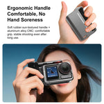 Adattatore di espansione per gabbia per fotocamera in metallo PULUZ con impugnatura per DJI Osmo Action 5 Pro / 4 / 3, For DJI Osmo Action 5 Pro / 4 / 3