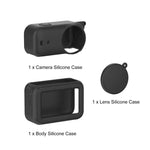 Cover protettiva in silicone 3 in 1 per modulo di trasmissione, obiettivo e corpo del DJI Osmo Nano., For DJI Osmo Nano