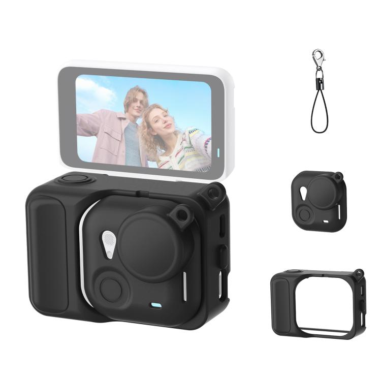 Modulo di espansione in silicone 2 in 1 PULUZ per Insta360 GO Ultra: corpo e obiettivo., For Insta360 GO Ultra