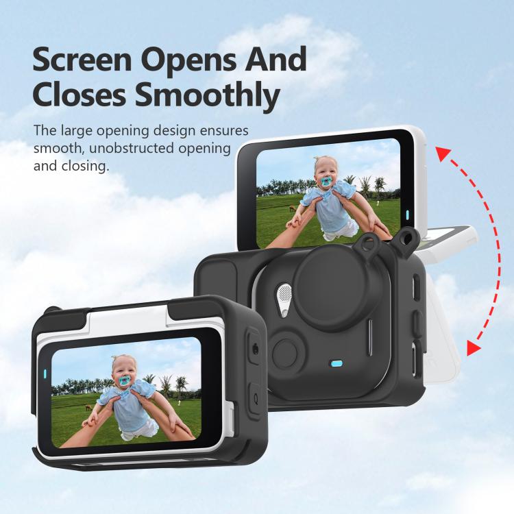 Modulo di espansione in silicone 2 in 1 PULUZ per Insta360 GO Ultra: corpo e obiettivo., For Insta360 GO Ultra