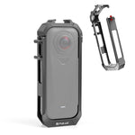 Telaio di protezione in metallo PULUZ per Insta360 X4 Air con base a slitta espandibile, For Insta360 X4 Air
