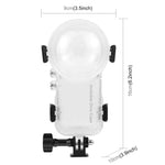 Custodia subacquea sigillata impermeabile fino a 50 m per Insta360 X4 Air PULUZ, For Insta360 X4 Air