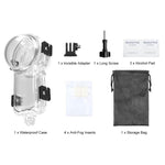 Custodia subacquea sigillata impermeabile fino a 50 m per Insta360 X4 Air PULUZ, For Insta360 X4 Air