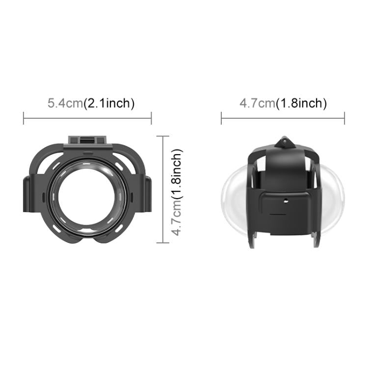 Pellicola protettiva in vetro temperato a scatto per lente Insta360 X4 Air PULUZ, For Insta360 X4 Air