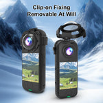Pellicola protettiva in vetro temperato a scatto per lente Insta360 X4 Air PULUZ, For Insta360 X4 Air