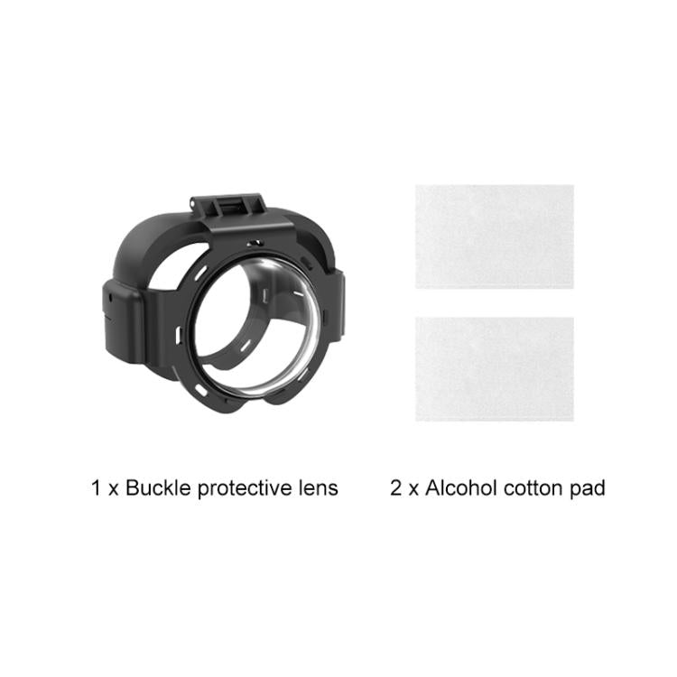 Pellicola protettiva in vetro temperato a scatto per lente Insta360 X4 Air PULUZ, For Insta360 X4 Air