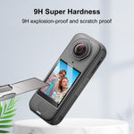 Pellicola in vetro temperato per schermo Insta360 X4 Air PULEZ HD, For Insta360 X4 Air