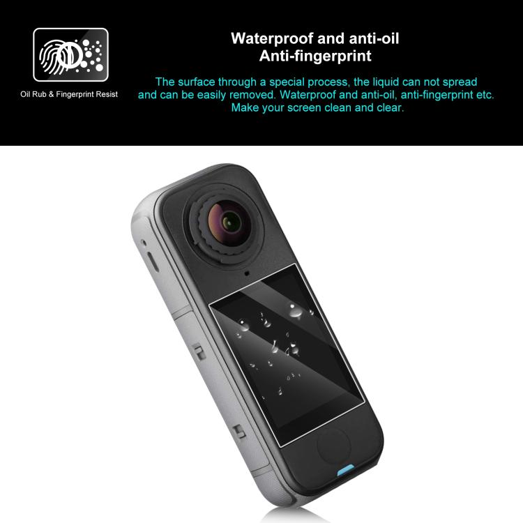 Pellicola in vetro temperato per schermo Insta360 X4 Air PULEZ HD, For Insta360 X4 Air