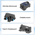 Base di ricarica a sgancio rapido in plastica PULUZ per DJI Osmo Pocket 3, Charging Adapter Base
