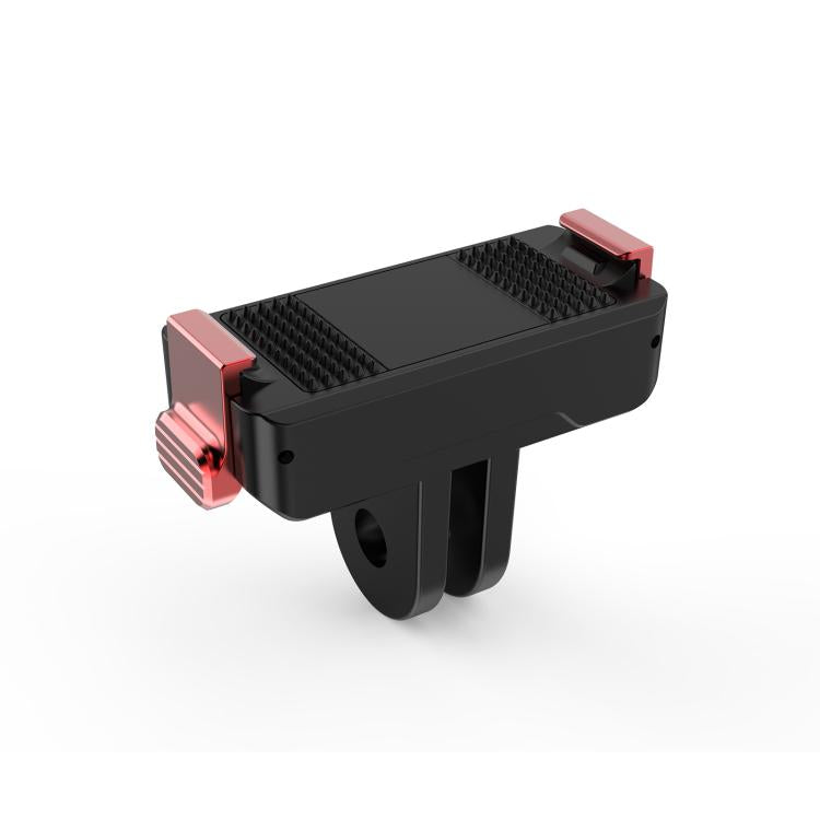 Per DJI Osmo Action 6 / Nano, supporto magnetico a sgancio rapido in plastica PULUZ a due artigli., Two Claw Quick-Release Base