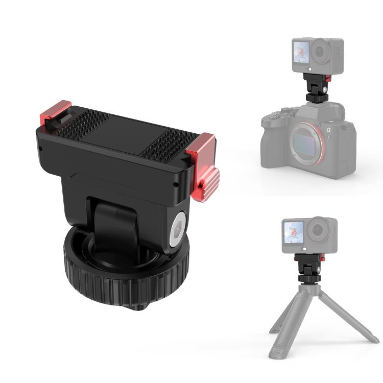 Base di montaggio a sgancio rapido in plastica PULUZ per gimbal DJI Osmo Action 6 / Nano, Gimbal Quick-Release Base