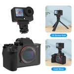 Base di montaggio a sgancio rapido in plastica PULUZ per gimbal DJI Osmo Action 6 / Nano, Gimbal Quick-Release Base