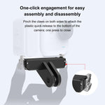 Per Insta360 GO Ultra PULUZ, base di montaggio magnetica a sgancio rapido in plastica., Quick Release Base