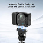 Per Insta360 GO Ultra PULUZ, base di montaggio magnetica a sgancio rapido per gimbal in plastica., Gimbal Quick Release Base