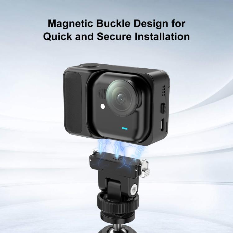 Per Insta360 GO Ultra PULUZ, base di montaggio magnetica a sgancio rapido per gimbal in plastica., Gimbal Quick Release Base