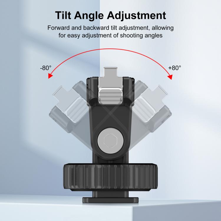 Per Insta360 GO Ultra PULUZ, base di montaggio magnetica a sgancio rapido per gimbal in plastica., Gimbal Quick Release Base